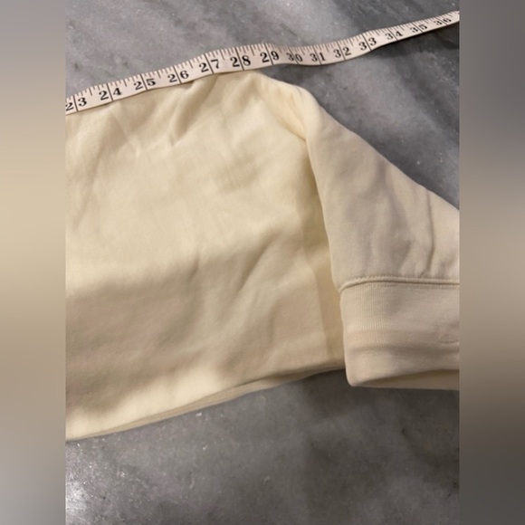 NWT Champion Size XS Power Blend Cream Gold Logo Drawstring Sweatpants Joggers - Picture 5 of 11